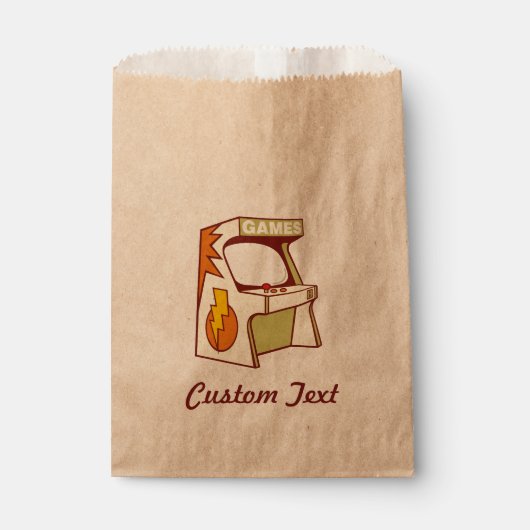 Sachets En Papier Arcade machine sac de faveur (Devant)