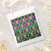Sachets En Papier Arrière - plan de bijoux Mardi Gras (Coupé)