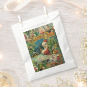 Sachets En Papier Art antique du Père Noël (Coupé)