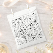 Sachets En Papier Art Floral Line (Coupé)