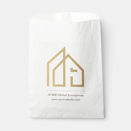 Sachets En Papier Articles promotionnels Immobilier moderne (Devant)