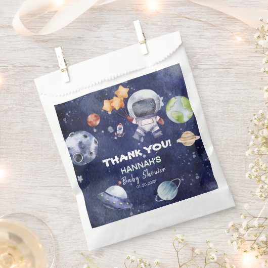 Sachets En Papier Astronaut Espace extra-atmosphérique Baby shower d (Coupé)