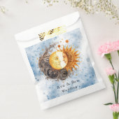 Sachets En Papier Astronomie Céleste Mariage Soleil Jaune Bleu (Scellé)