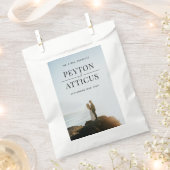 Sachets En Papier Atmosphère Élégante Mariée et Salle (Coupé)