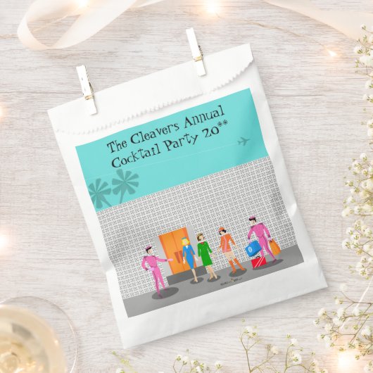 Sachets En Papier Atomique Palm Springs Stewardess Party Favoriser l (Coupé)