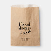 Sachets En Papier Attention si je fais Mariage du coeur (Devant)