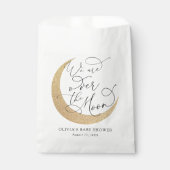 Sachets En Papier Au-dessus du Baby shower de la Lune (Devant)