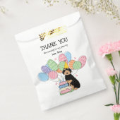 Sachets En Papier Aussiedoodle noir Tan Anniversaire Merci (Scellé)