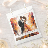 Sachets En Papier Automne Automne Mariage Artistique Favour Sac (Coupé)