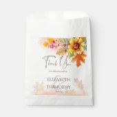 Sachets En Papier Automne automne thème mariage douche nuptiale fave (Devant)