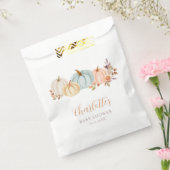 Sachets En Papier Automne Citrouille automne floral | BABY SHOWER (Scellé)