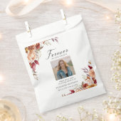 Sachets En Papier Automne Funérailles pour toujours dans nos coeurs (Coupé)