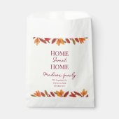 Sachets En Papier Automne Maison Sweet Maison ouverte Ménage (Devant)