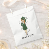 Sachets En Papier Avatar fille personnalisable | Diplôme d'études se (Coupé)