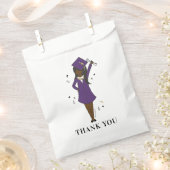 Sachets En Papier Avatar fille personnalisable | Diplôme d'études se (Coupé)