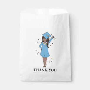 Sachets En Papier Avatar fille personnalisable   Diplôme d'études se