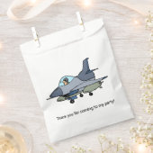 Sachets En Papier Avion de chasse militaire (Coupé)