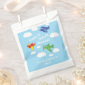 Sachets En Papier Avions et Jets mignons 1ère fête d'anniversaire (Coupé)