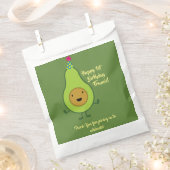 Sachets En Papier Avocado Cute 1er Anniversaire Fête Favoriser les s (Coupé)