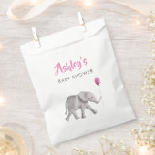 Sachets En Papier Baby Elephant Baby shower Favoriser Sac Treat Sack (Coupé)