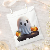 Sachets En Papier Baby Ghost Déplaisant mignon caractère Halloween (Coupé)
