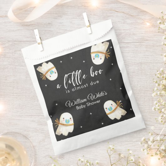 Sachets En Papier Baby Ghost Halloween Baby shower d'automne (Coupé)