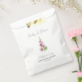 Sachets En Papier Baby In Bloom l Hollyhock Seeds Baby shower (Scellé)