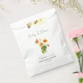 Sachets En Papier Baby In Bloom l Nasturtium Seeds Baby shower (Scellé)