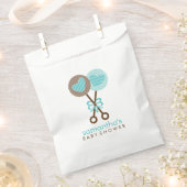 Sachets En Papier Baby Rattles Twin Boys Baby shower (Coupé)