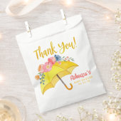 Sachets En Papier Baby shower à parapluies florales Favoriser Sac -  (Coupé)