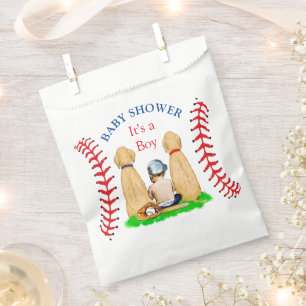 Sachets En Papier Baby shower à thème 2 laboratoires et bébé