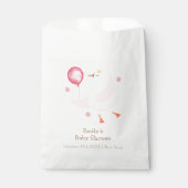 Sachets En Papier Baby shower ballotte de cygne princesse dansante r (Devant)