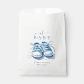 Sachets En Papier Baby shower Basket bébé, Baby shower garçon (Devant)