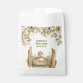 Sachets En Papier Baby shower bébé canard (Devant)