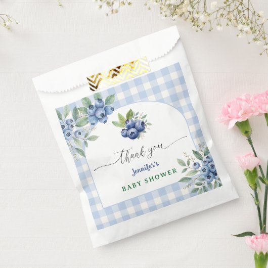Sachets En Papier Baby shower Berry Sweet Blueberry (Scellé)