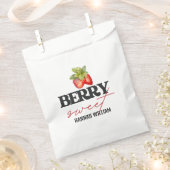 Sachets En Papier Baby shower Berry Sweet Strawberries (Coupé)