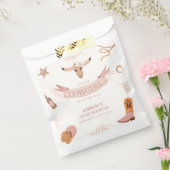 Sachets En Papier Baby shower blanc blanc rose neutre (Scellé)