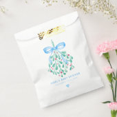 Sachets En Papier Baby shower bleu Mistletoe Favoriser Sac (Scellé)
