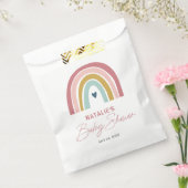 Sachets En Papier Baby shower bleu rose arc-en-ciel (Scellé)