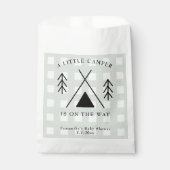 Sachets En Papier Baby-shower camping (Devant)