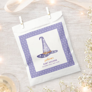 Sachets En Papier Baby shower Casquette de  de Sorcière Little Boo