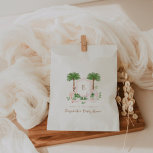 Sachets En Papier Baby shower Chic Retro Palm Springs