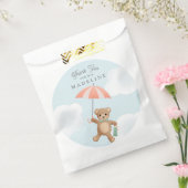 Sachets En Papier Baby shower classique Teddy Bear Pastel (Scellé)