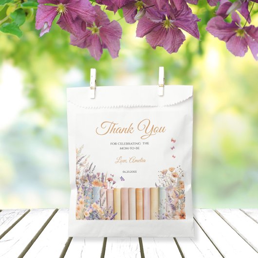 Sachets En Papier Baby shower Confortable Storybook