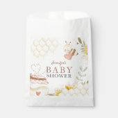 Sachets En Papier Baby shower d'abeilles (Devant)