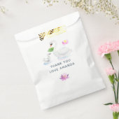 Sachets En Papier Baby shower d'aquarelle de cygne (Scellé)