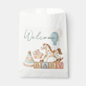 Sachets En Papier Baby shower d'automne Boho Personnalisé (Devant)