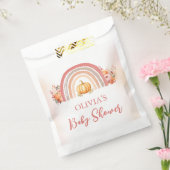 Sachets En Papier Baby shower d'automne Boho Rainbow Little Citrouil (Scellé)