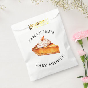 Sachets En Papier Baby shower d'automne du Citrouille Cutie Pie
