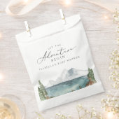 Sachets En Papier BABY SHOWER d'aventure CLOVER Mountain Lake (Coupé)